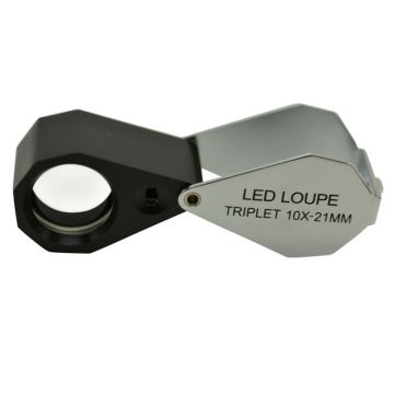 Präzisions-Einschlaglupe - 10x 20.5mm - Triplet LED Präzisions-Einschlaglupe - 10x 20.5mm - Triplet LED