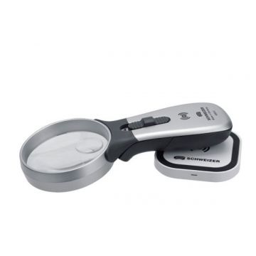 Tech-Line LED Handleuchtlupe Induktion inkl. Ladepad+