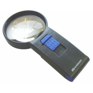SCHWEIZER Handlupe LED+