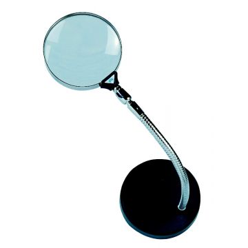 SCHWEIZER Tisch-Standlupe - vers. Vergrösserungen+
