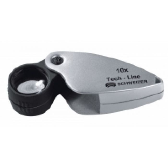 Tech-Line Präzisions-Einschlaglupe [6x, 10x, 15x und 20x] Profi-Set