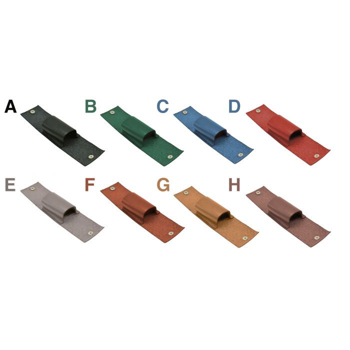Echtleder Etui [D] Rot - Grösse L