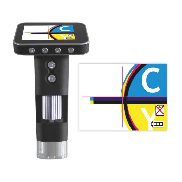 Digital Distance und Positioning Measuring System mit VGA Camera und Zoom Factor+